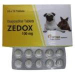 Corise Zedox Tablets for Dogs and Cats (Doxycycline) pack of 10 tablets