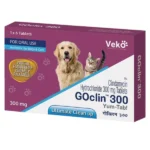 Dogs and cats can take Veko Goclin 300mg Clindamycin (6 tablets)