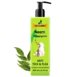 Dogs and cats can use DOGZ & DUDEZ Natural Neem Anti-Tick and Flea Shampoo