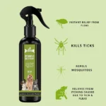 Dogs and cats can use DOGZ & DUDEZ Natural Neem Shield Tick & Flea Repellent Spray - Image 2