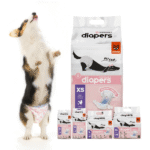 Female Dogs Barkbutler x Fofos Diaper(43x65cm)