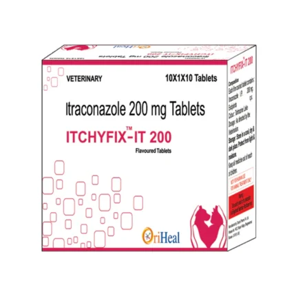 For dogs and cats Oriheal Itchyfix IT (Itraconazole) 200mg Tablets