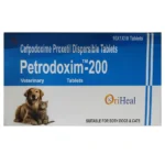 For dogs and cats Oriheal Petrodoxim 200mg Tablet