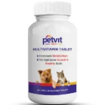 For dogs and cats Petvit Multivitamin & Multimineral Tablets