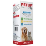For dogs and cats Skyec Petup Syrup is a multivitamin supplement