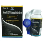 For dogs and cats Venkys Freedom (Fipronil) Tick and Flea Control Spray (100ml)