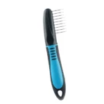 For dogs and cats the Trixie Fur Detangler with Curved Teeth Brush - Image 4