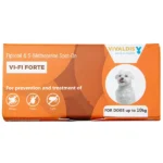 For dogs the Vivaldis Vi-Fi Forte Tick and Flea Control Spot On