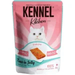 Kennel Kitchen Creameroo Crab with Mackerel Creamy Cat Treats with Tuna in Jelly Kitten & Adult Cat Wet Food (All Life Stages) - Image 2