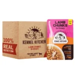 Kennel Kitchen Wet Food for Adult and Puppy Dogs Lamb Chunks in Gravy(All Life Stage) - Image 3