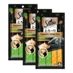 Melty Premium Cat Treats Sheba Chicken & Chicken Whitefish Sasami Selection - Image 3