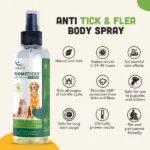 Natural Treatments for Dogs and Cats Nomo Ticks Body Spray - Image 3
