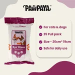Pawpaya Dog and Cat Eye Wipes - Image 3