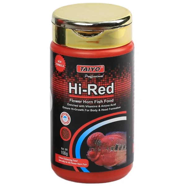 Red Flower Horn Fish Food Taiyo Hi Red Flower Horn Fish Food Taiyo Hi - Image 1