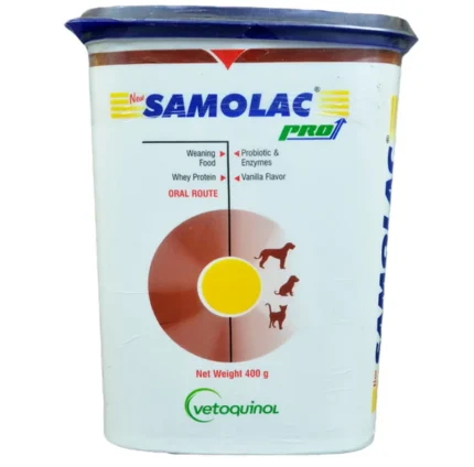 Samolac Pro Weaning Supplement with Vetoquinol for Dogs and Cats