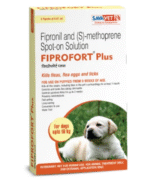 Dogs' Spot On Tick and Flea Control Savavet Fiprofort Plus (Fipronil)