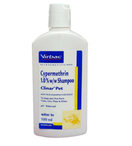 Dogs' Clinar Pet Anti-Tick & Flea Shampoo