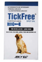Dogs' Spot On Tick and Flea Control with Skyec Tick Free (Fipronil) - Image 2
