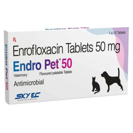 Skyec Endro Pet Tablet for Dogs and Cats 50mg (Enrofloxacin)