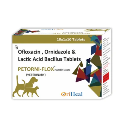 Tablets of Oriheal Petorni Flox for Cats and Dogs
