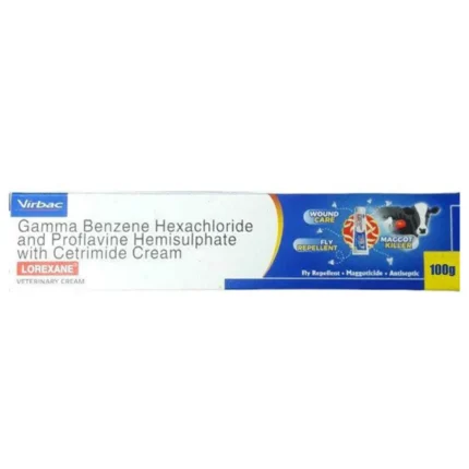 Virbac Lorexane Wound Cream for Dogs and Cats