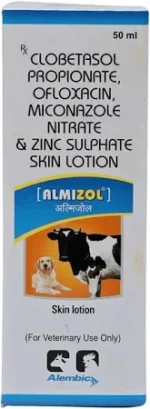 Skin Lotion with Alembic Almizole for Dogs and Cats