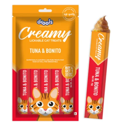 Tuna & Bunito Creamy Cat Treats Drools