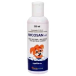 For both dogs and cats Corsie Mycosan Veterinary Shampoo