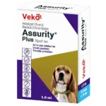For dogs Veko Assurity Plus Tick & Flea Spot On