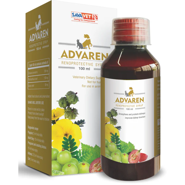 For dogs and cats, Savavet Advaren Renoprotective Syrup For dogs and cats Savavet Advaren Renoprotective Syrup - Image 1