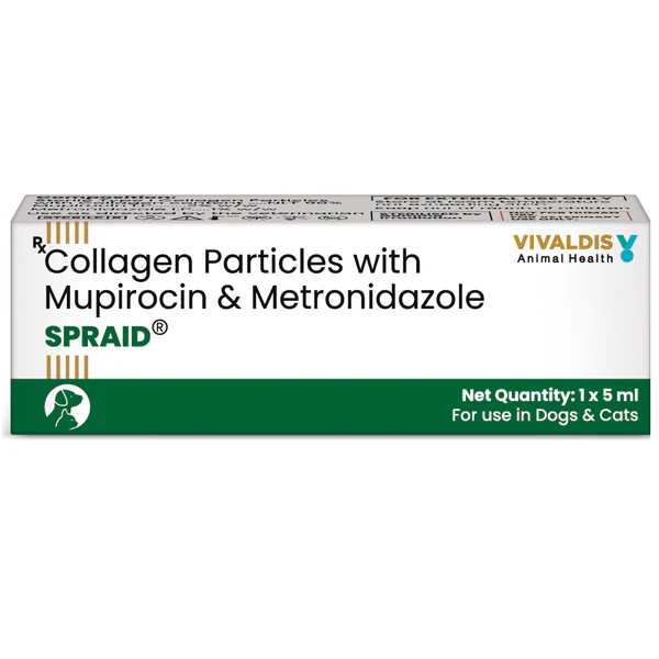 For dogs and cats, Vivaldis Spraid Wound Powder For dogs and cats Vivaldis Spraid Wound Powder - Image 1