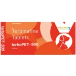For dogs and cats Vivaldis Terbopet 500mg (Terbinafine) tablet