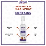 Petvit Dog and Cat Anti-Tick and Flea Spray - Image 3