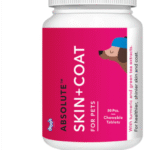 The combination of Drools Absolute Skin & Coat Tablets and Salmon Oil Syrup Supplement for Dogs