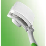 Andis Dog and Cat Self-Cleaning Slicker Brush (White/ Lime Green) - Image 3
