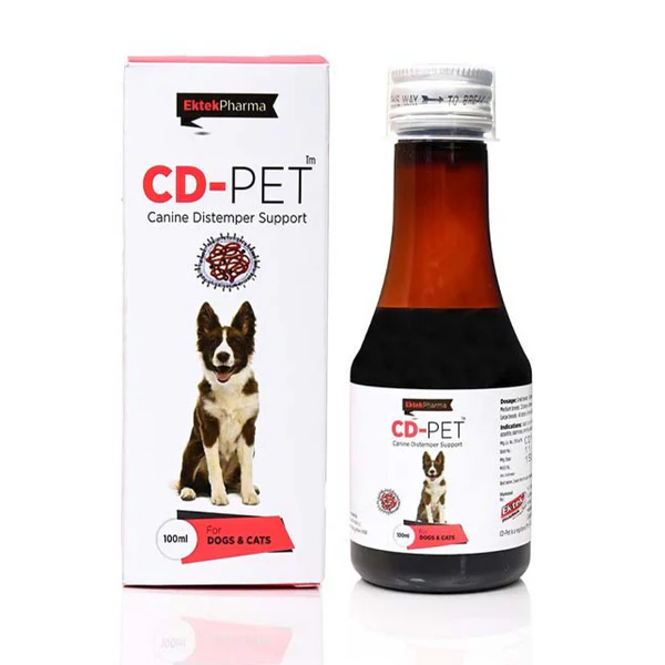 Dog Distemper Support Is Dropped by Ek Tek CD-PET Dog Distemper Support Is Dropped by Ek Tek CD-PET - Image 1