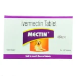 For dogs and cats an Alembic Mectin Tablet (10 mg) of Ivermectin
