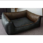 Fluffy Adorable Dog and Cat Artificial Leather Sofa Bed - Image 2
