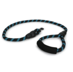 Dogs' Basil Rope Leash (Black/Blue) - Image 6