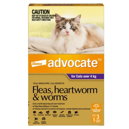 Spot On for Bayer Elanco Advocate Cats Over 4 kg