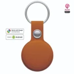 Android Mitag Go Anti-Loss Device with Brown Dog and Cat Keychain