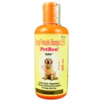Benzoyl peroxide-based Petcare Petben Shampoo for Cats and Dogs - Image 2