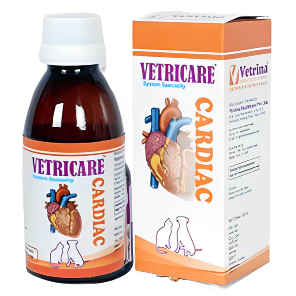 Cardiac Syrup from Vetricare for Cats and Dogs Cardiac Syrup from Vetricare for Cats and Dogs (100ml) - Image 1