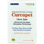 Curcumin (Vivaldis Curcupet) for Dogs and Cats (pack of 30 tablets) - Image 2