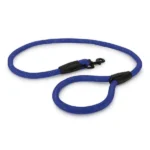 Dogs and Cats on Basil Rope Leashes (Blue)
