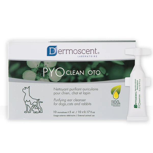 For dogs and cats, Savavet Dermoscent Pyoclean Oto Ear Cleanser For dogs and cats Savavet Dermoscent Pyoclean Oto Ear Cleanser - Image 1