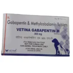 For dogs and cats Vetina Gabapentin M 300mg Tablets (Gabapentin & Methylcobalamin)