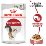 Instinctive Adult Gravy Cat Wet Food with Royal Canin Fit 32 Dry Food Combination - Image 6