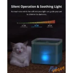 Pet Vogue LED-lit Automatic Water Fountain for Dogs and Cats (Blue) - Image 4
