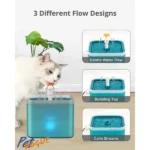 Pet Vogue LED-lit Automatic Water Fountain for Dogs and Cats (Blue) - Image 5